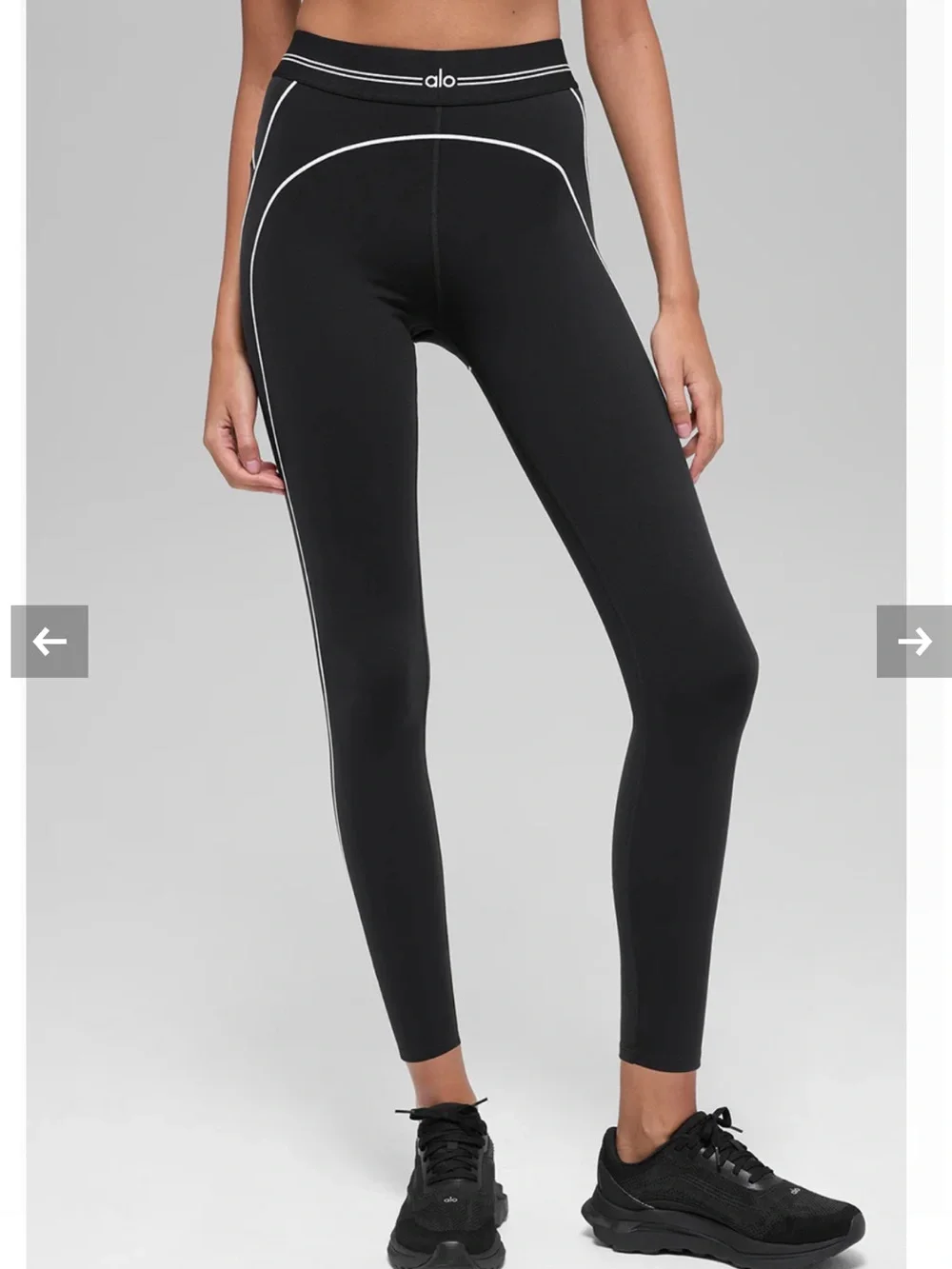 Alo Airbrush High-Waist Heart Throb Legging
